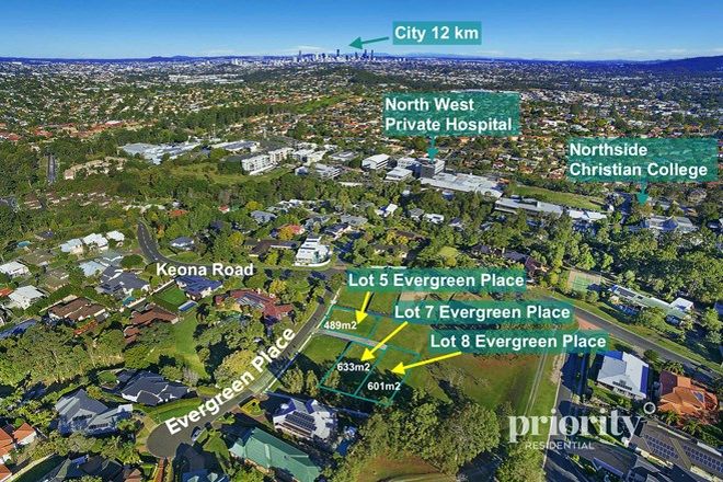 Picture of Lot 5, 7 & 8 Evergreen Place, MCDOWALL QLD 4053