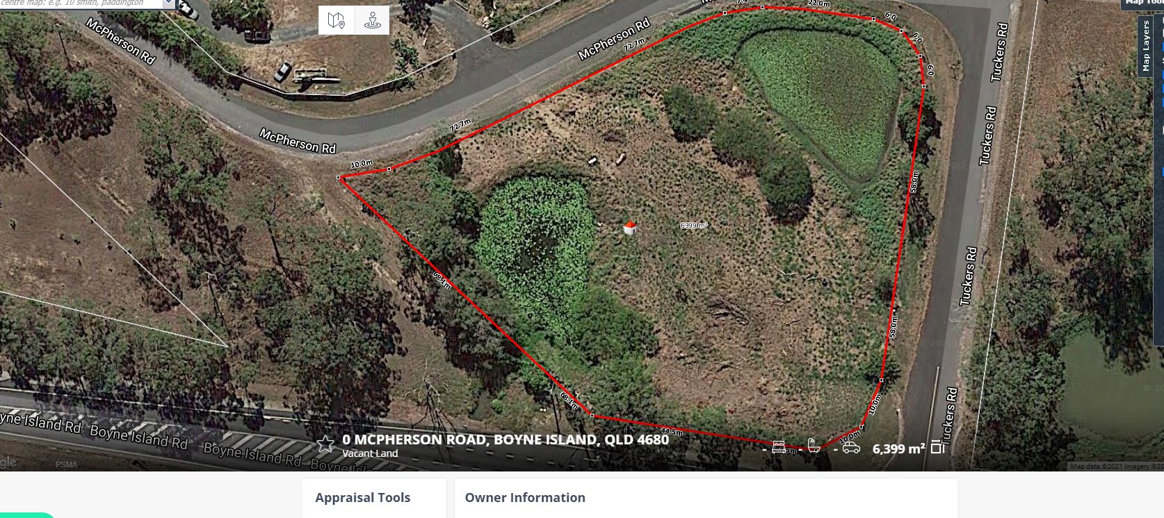 Vacant land in Lot 51 Mcpherson Road, BOYNE ISLAND QLD, 4680