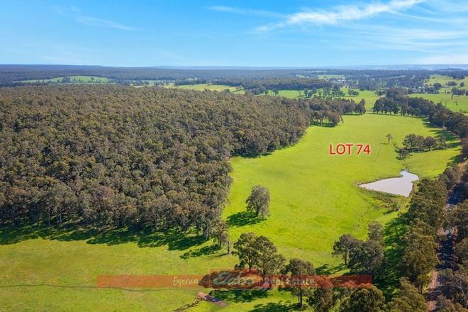 Picture of Lot 74 Upper Capel Road, UPPER CAPEL WA 6239