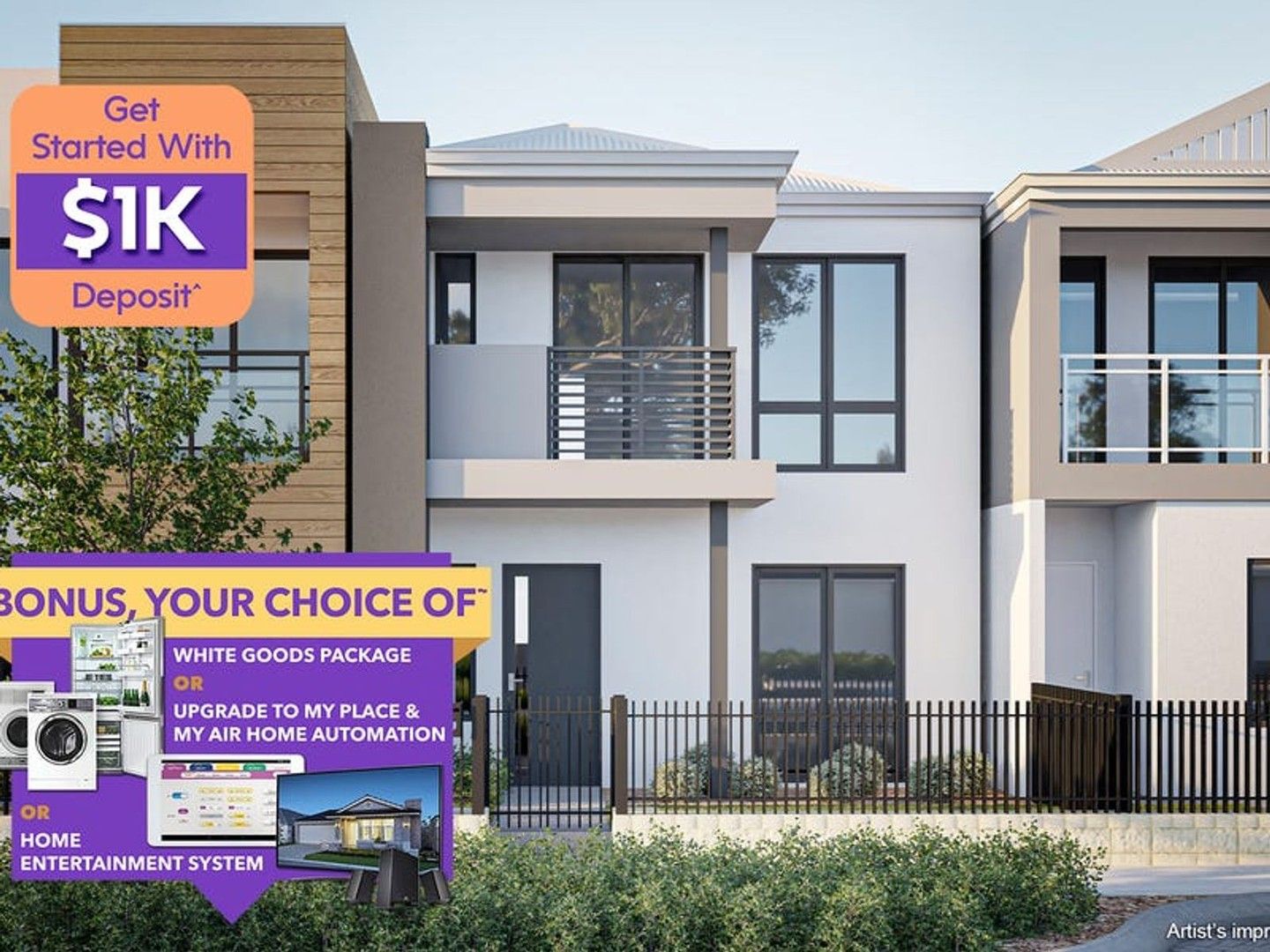 4 bedrooms New House & Land in Lot 1149 Daintree Street BALDIVIS WA, 6171