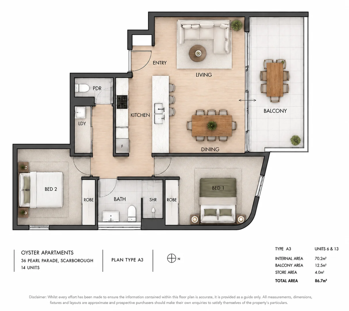 13/36 Pearl Parade, Scarborough WA 6019 | Domain