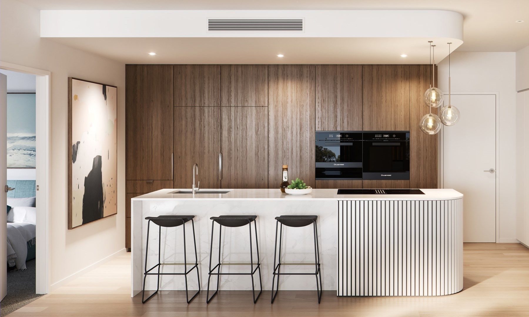 2 bedrooms Apartment / Unit / Flat in 112/191 Stratton Terrace MANLY QLD, 4179