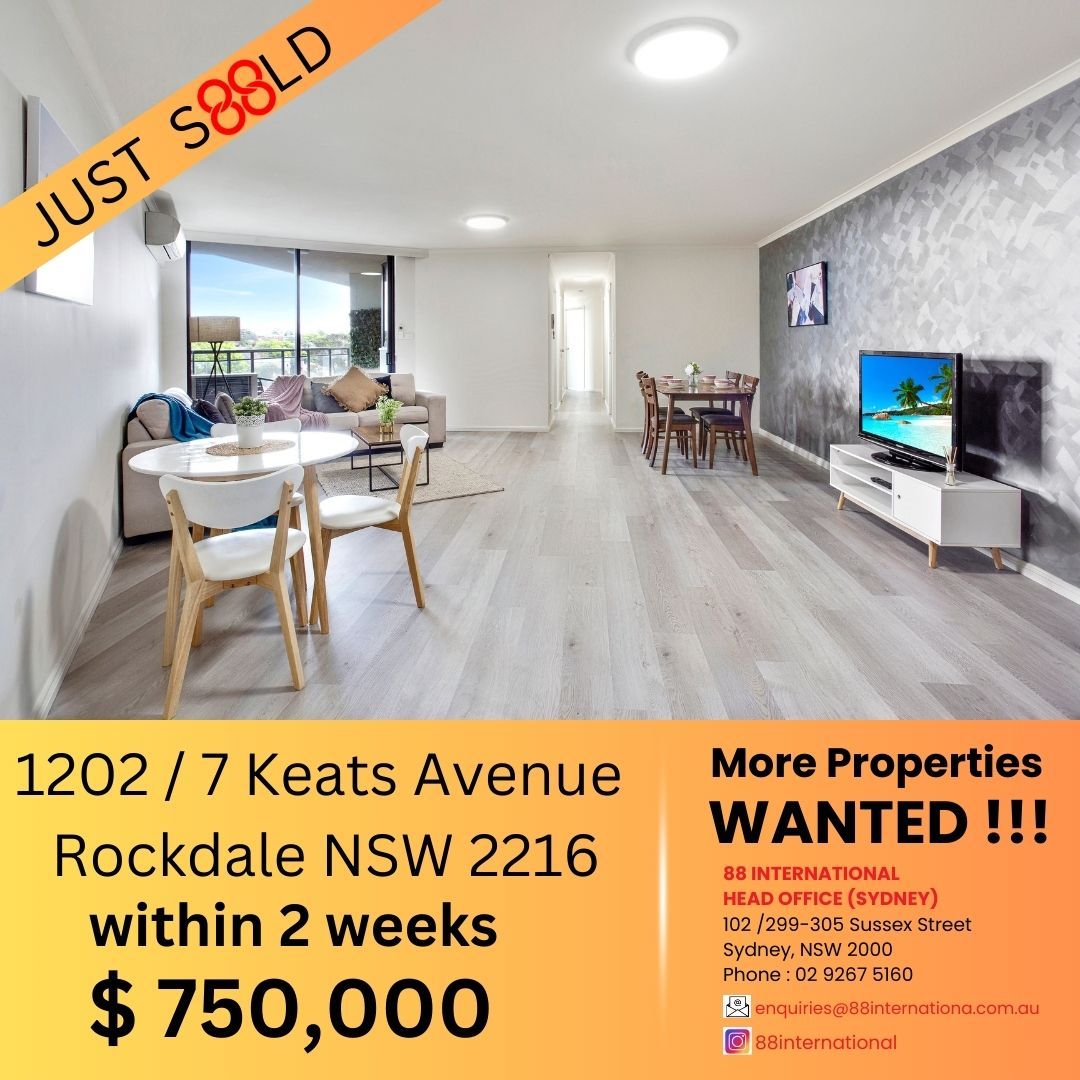 1202/7 Keats Avenue, Rockdale NSW 2216, Image 0