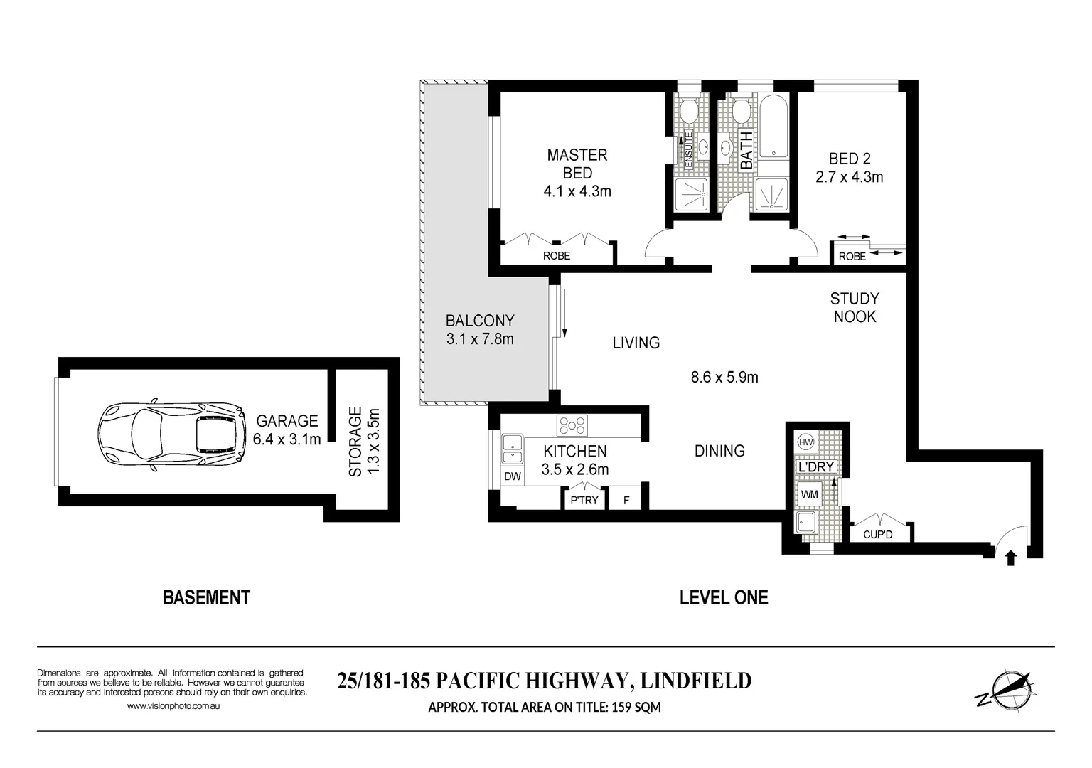 Sold 25/181-185 Pacific Highway, Lindfield NSW 2070 on 22 Apr 2026 ...