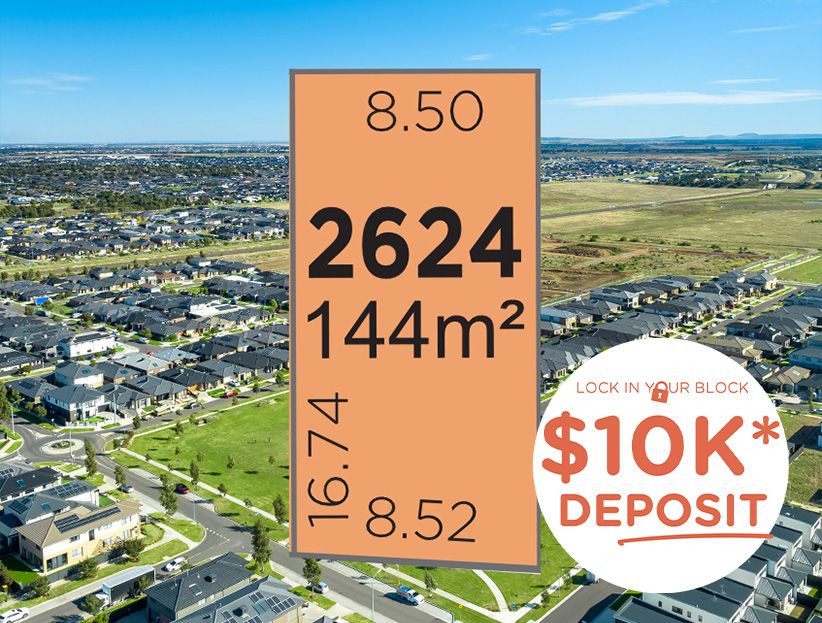 New land in Lot 2624 Banquet Drive, TARNEIT VIC, 3029