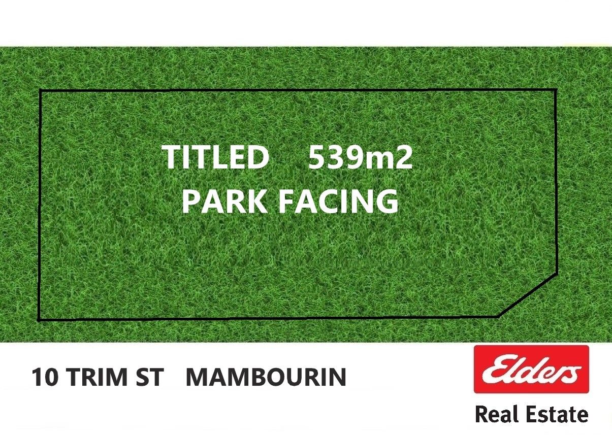 Vacant land in 10 Trim Street, MAMBOURIN VIC, 3024