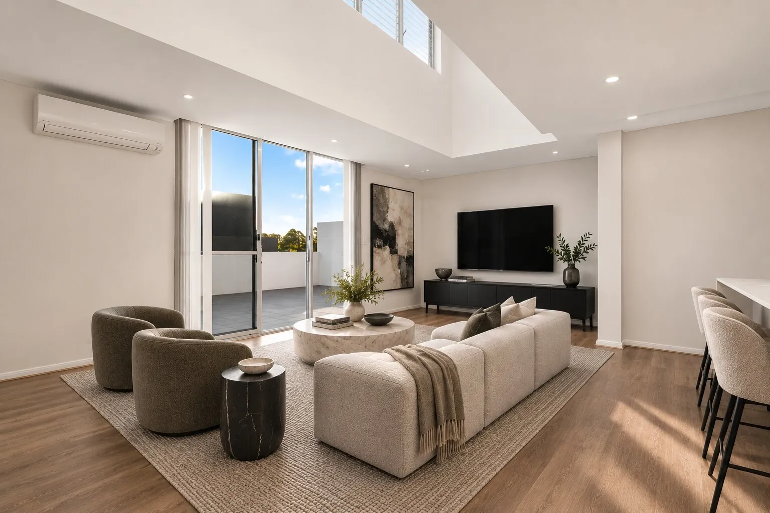 3-bed apartment