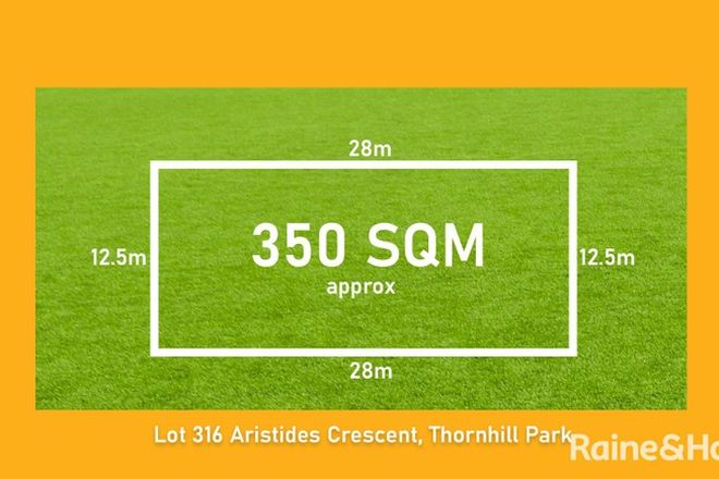 Picture of Lot Lot/316 Aristides Crescent, THORNHILL PARK VIC 3335