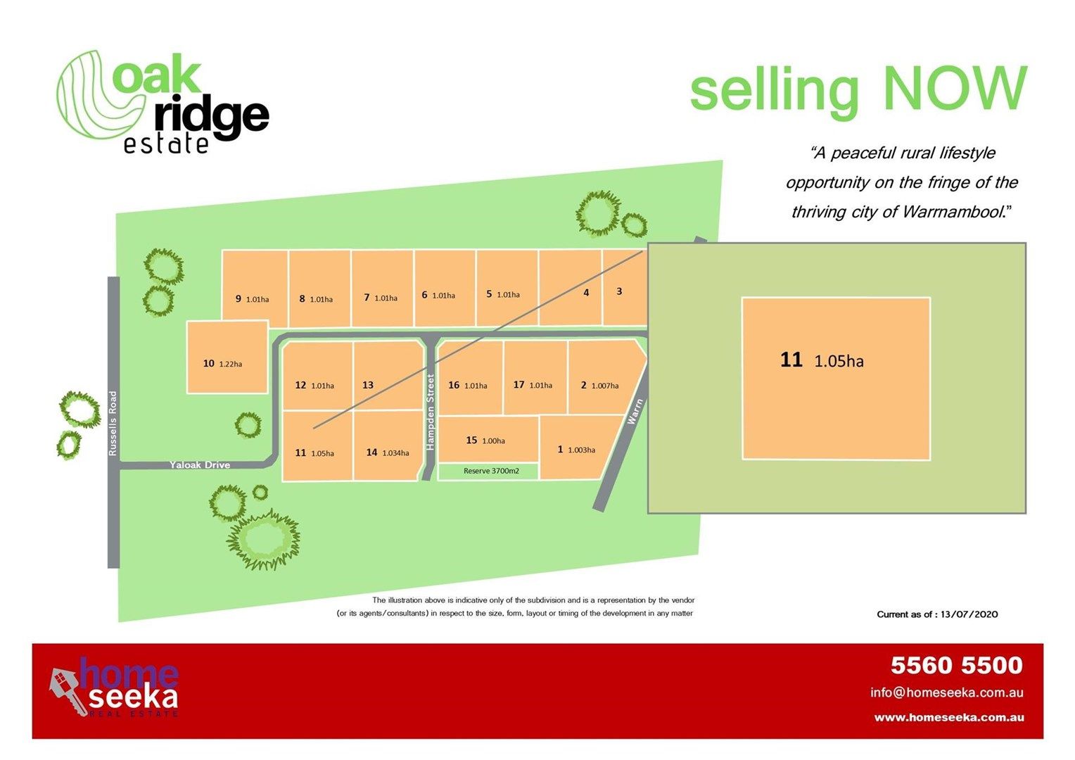 Lot 11 Oak Ridge Estate Yaloak Drive, Mailors Flat VIC 3275, Image 0