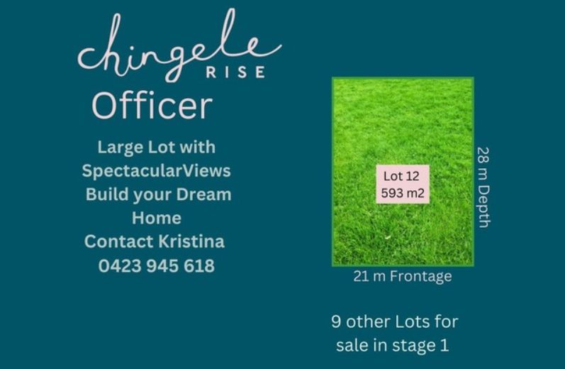 Vacant land in 12 Chingele Rise, OFFICER VIC, 3809