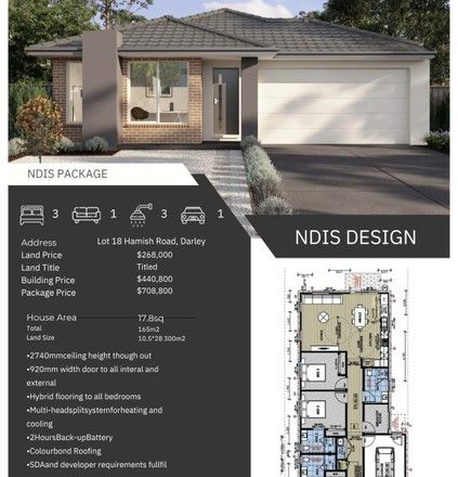 Picture of Lot 18 Hamish Road, DARLEY VIC 3340