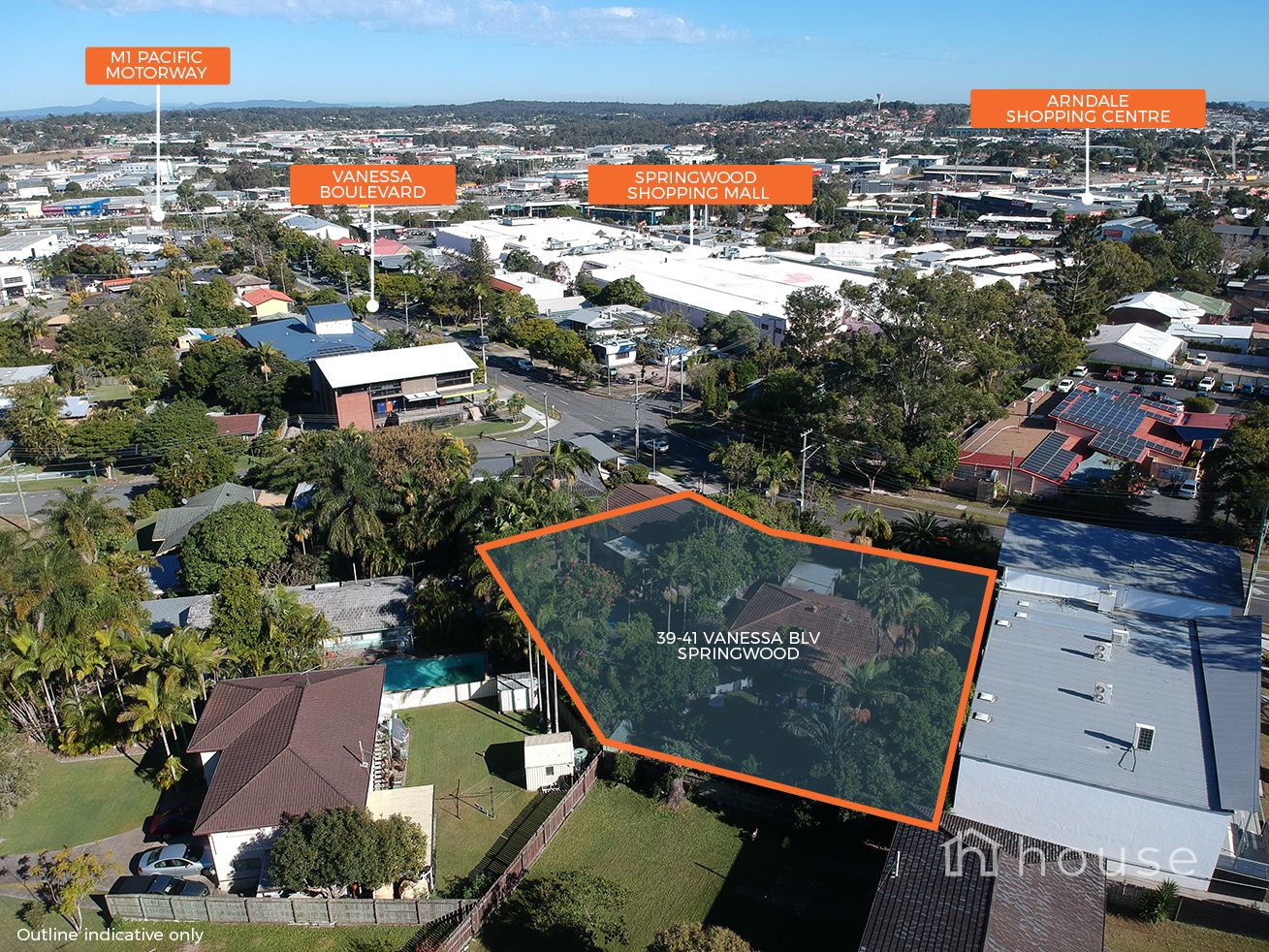 6 bedrooms Development Site in 39-41 Vanessa Boulevard SPRINGWOOD QLD, 4127