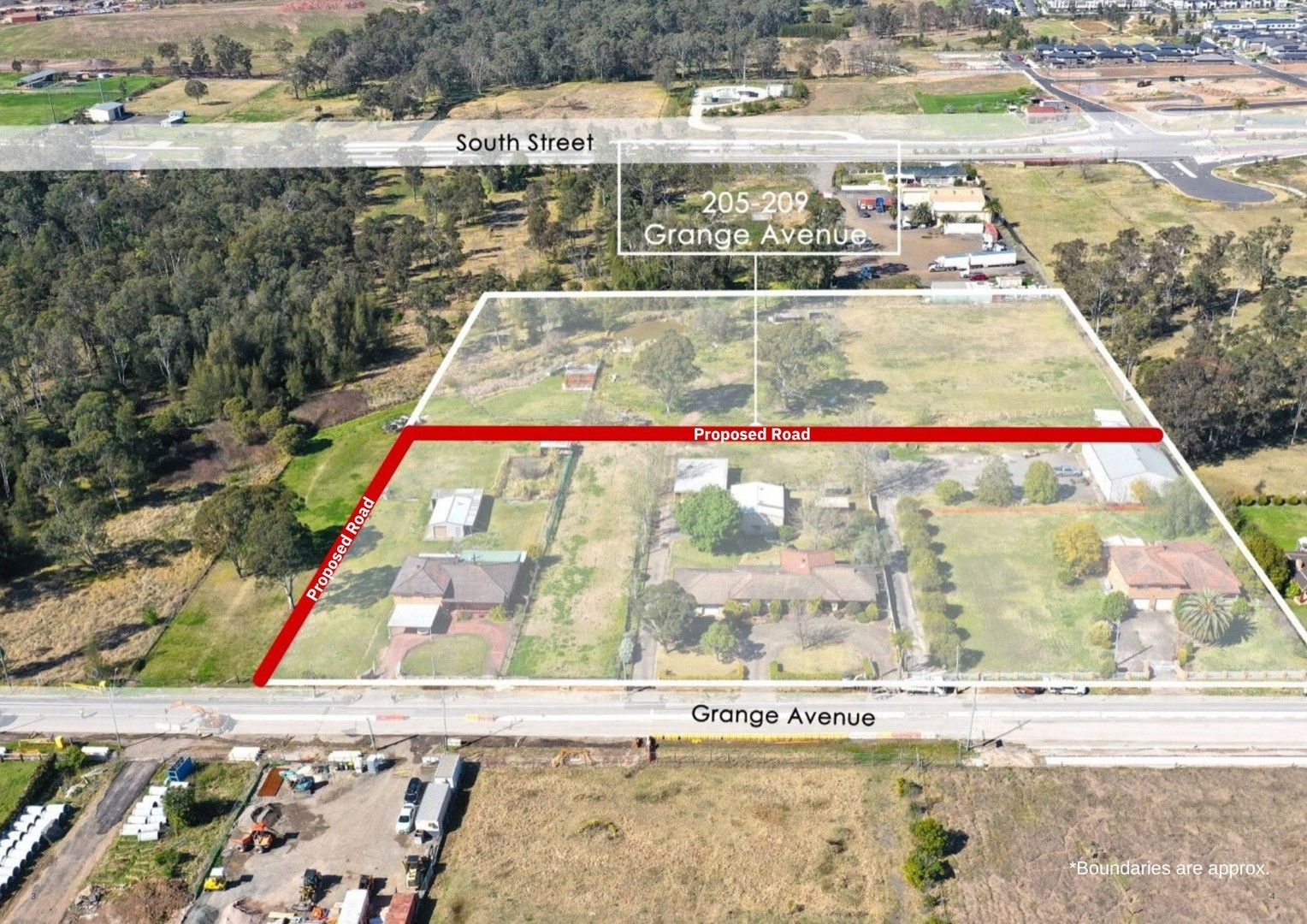 205, 207, Grange Avenue, Marsden Park NSW 2765 Vacant Land for Sale