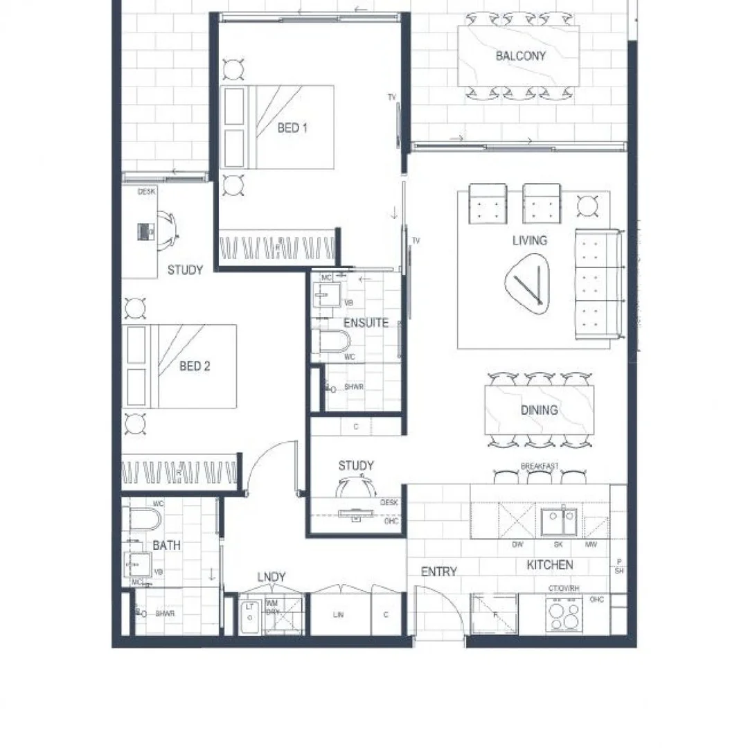 Additional image 16 of ID:21172623/70 Longland Street, Newstead QLD 4006