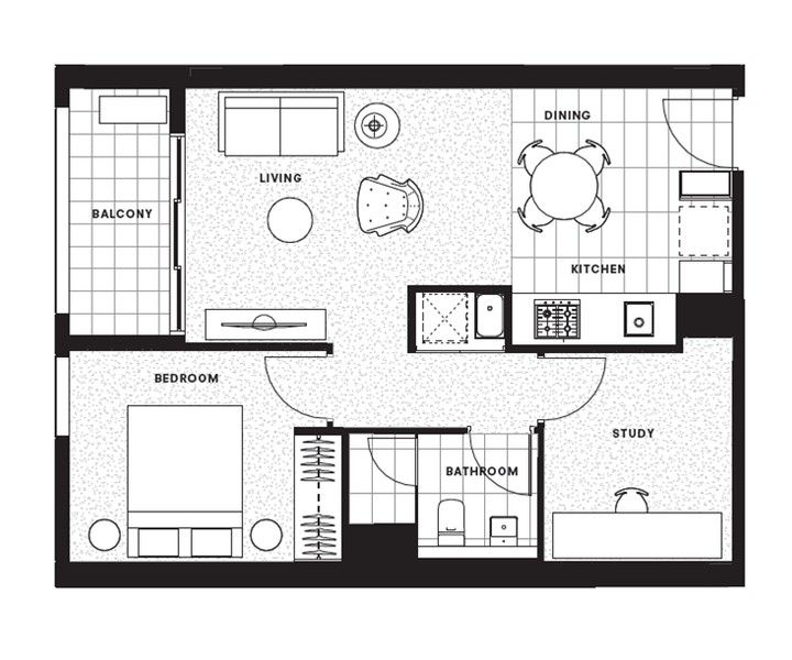 1 bedrooms Apartment / Unit / Flat in 2308/888 Collins Street DOCKLANDS VIC, 3008