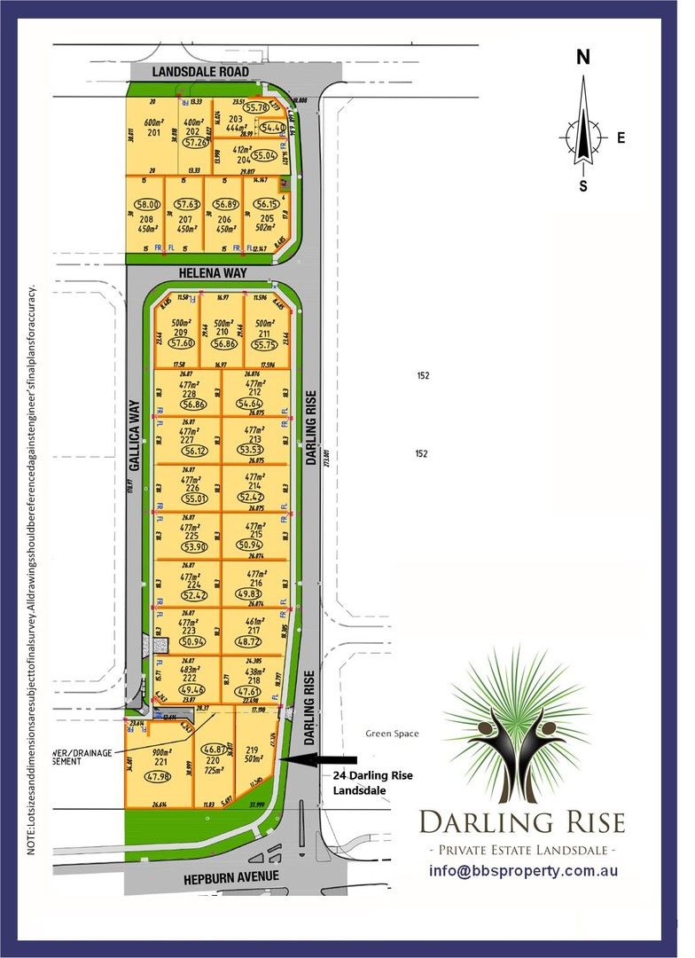 Vacant land in 24 Darling Rise, LANDSDALE WA, 6065