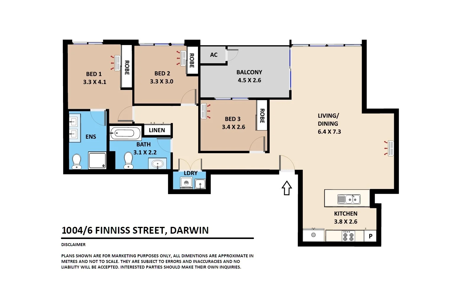 Additional image 18 of 1004/6 Finniss Street, Darwin City NT 0800