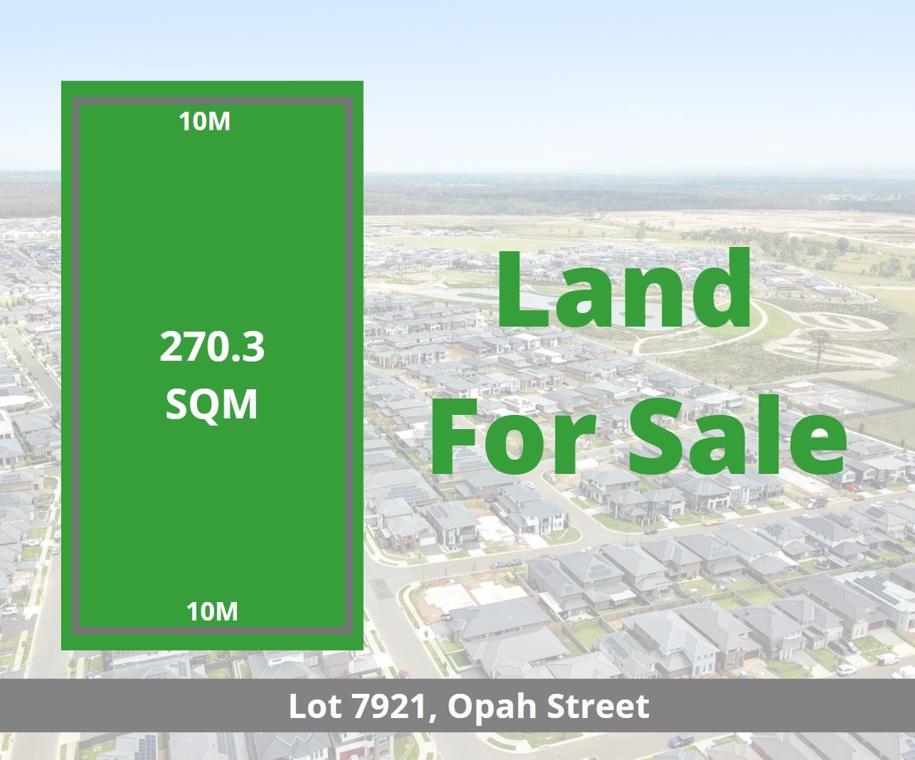 Vacant land in Lot 7921 Opah St, MARSDEN PARK NSW, 2765