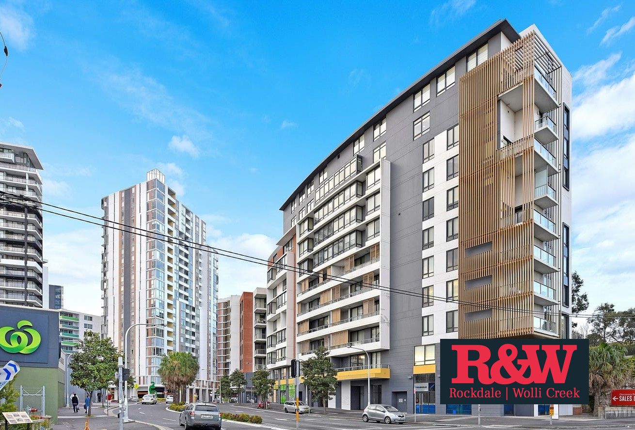 1 bedrooms Apartment / Unit / Flat in 212/2 Brodie Spark Drive WOLLI CREEK NSW, 2205