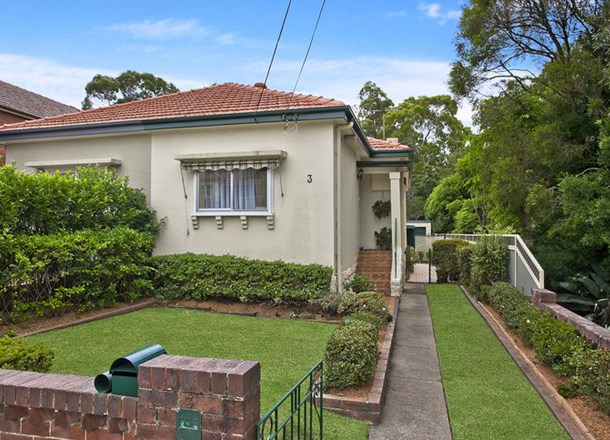 3 Borlaise Street, Willoughby NSW 2068