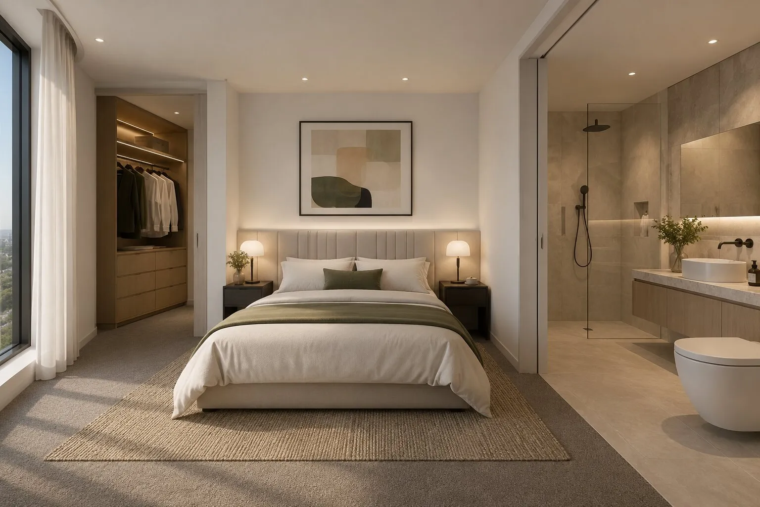 Διαμέρισμα 2 δωματίων, 57 m²