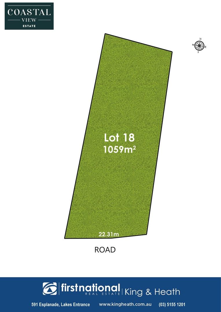 Lot 18, 54 Thorpes Lane, Lakes Entrance VIC 3909, Image 0