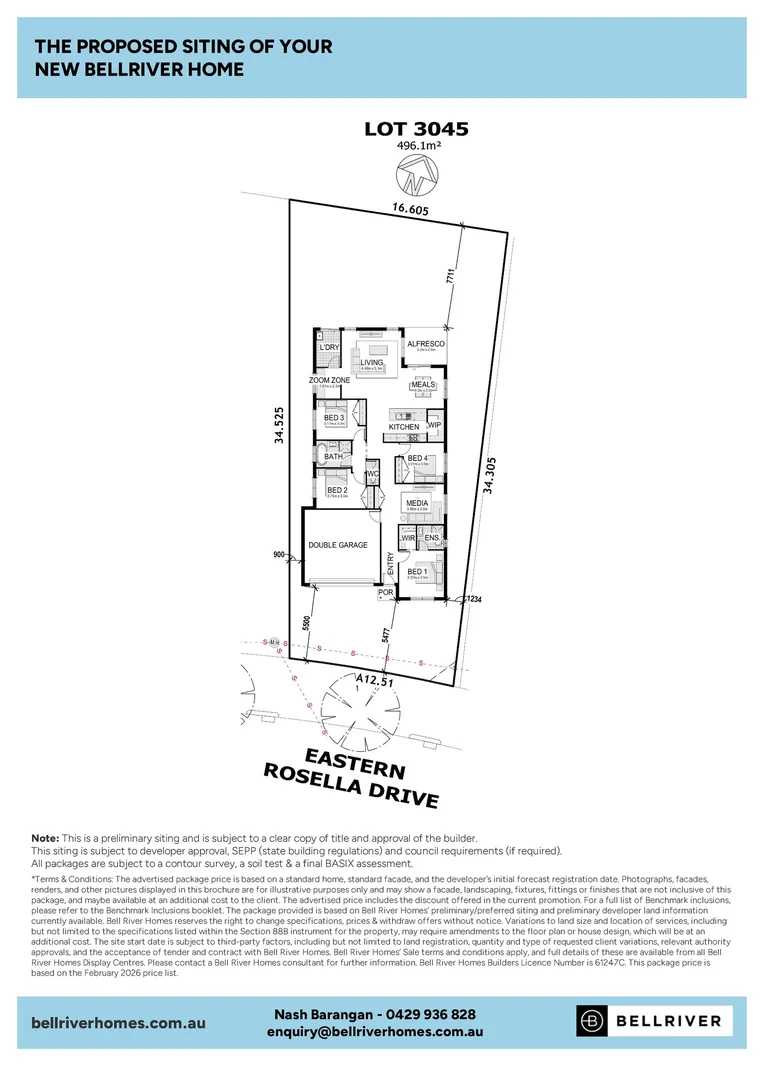 Additional image 15 of Lot 3045 Eastern Rosella Drive, Rosella Rise Estate, Warnervale NSW 2259