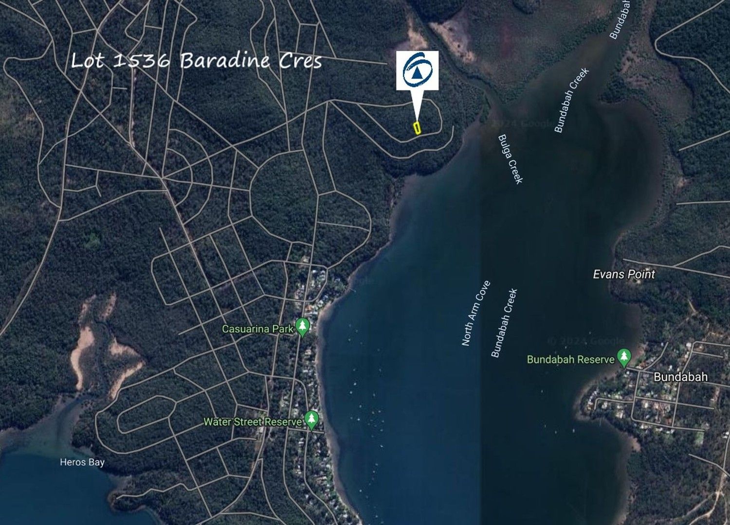 Vacant land in Lot 1536 Baradine Crescent, NORTH ARM COVE NSW, 2324