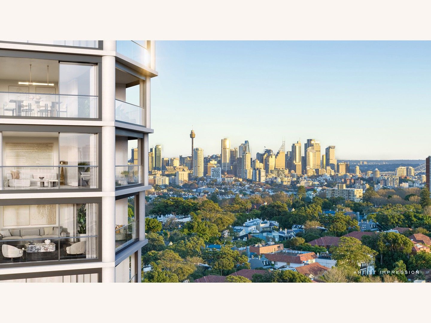 2 bedrooms New Apartments / Off the Plan in 8.02/55 Grafton Street BONDI JUNCTION NSW, 2022