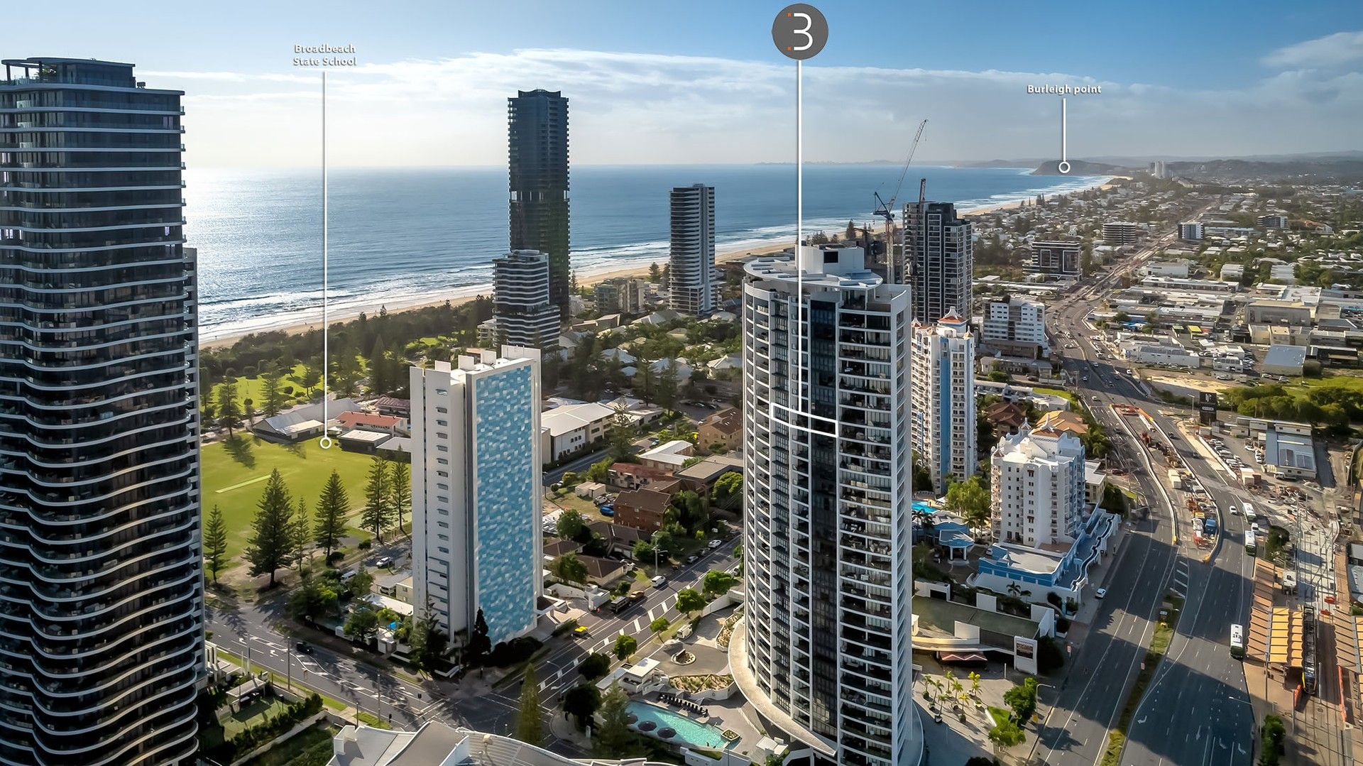 2 bedrooms Apartment / Unit / Flat in 2302/22 Surf Parade BROADBEACH QLD, 4218