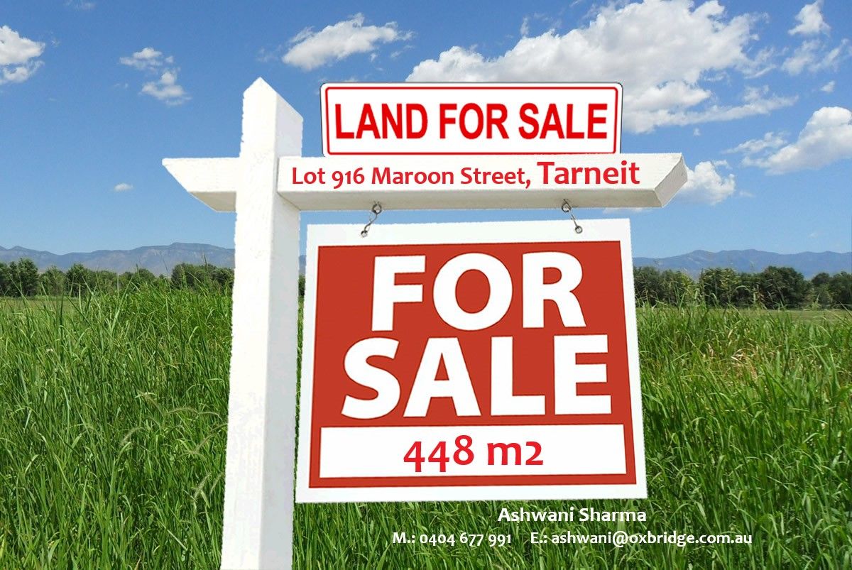 Vacant land in 916 Maroon Street, TARNEIT VIC, 3029
