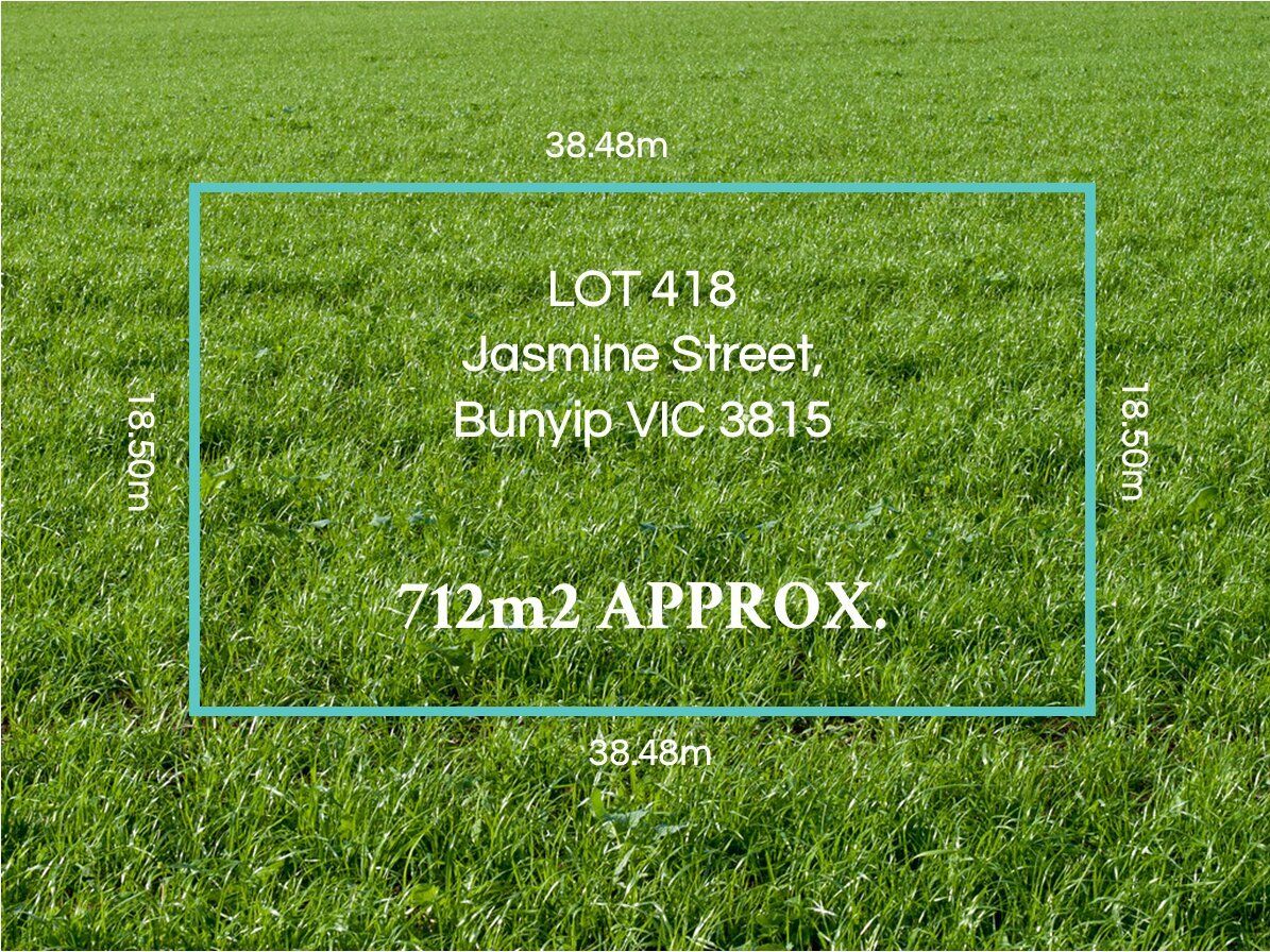 LOT/418 Jasmine Street, Bunyip VIC 3815, Image 0