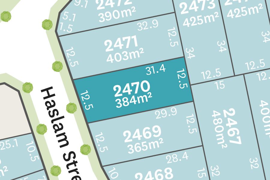 New land in Lot 2470 Haslam Street, BRABHAM WA, 6055