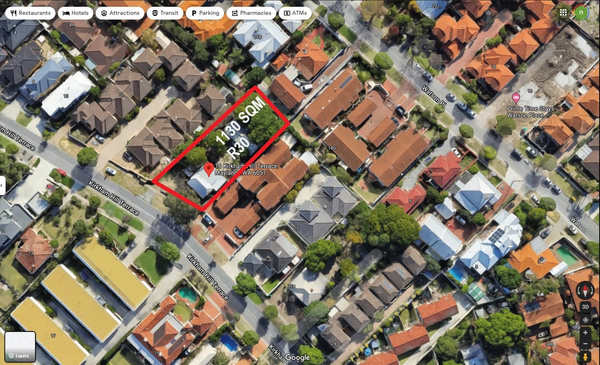 Vacant land in 16 Kirkham Hill Terrace, MAYLANDS WA, 6051