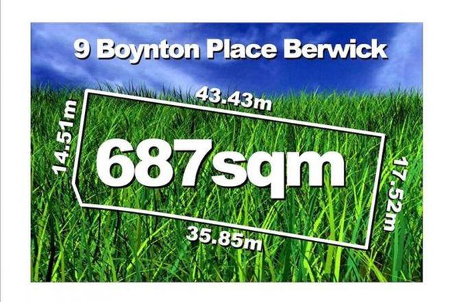 Picture of 9 Boynton Place, BERWICK VIC 3806