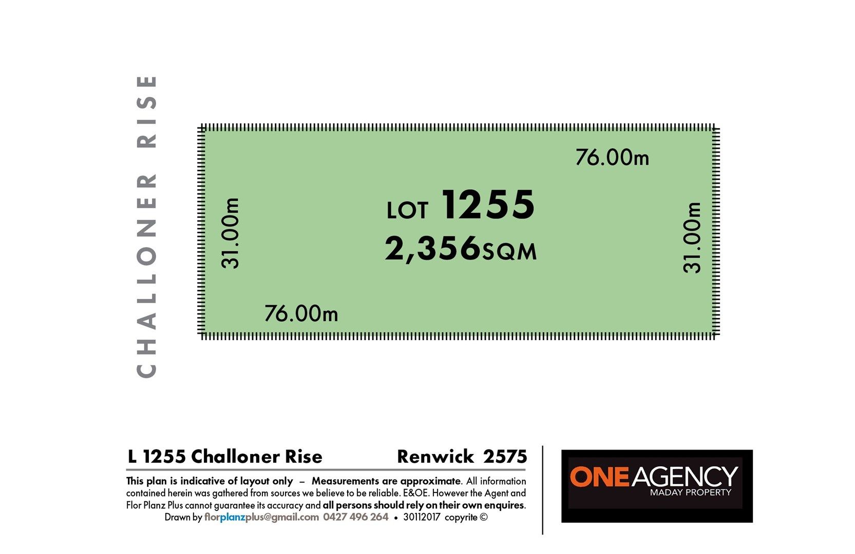 Lot 1255 Challoner Rise, Renwick NSW 2575, Image 0