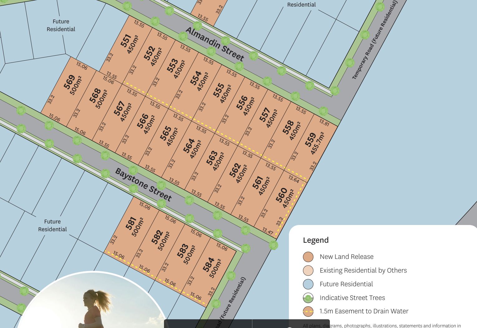 Vacant land in Lot 583 Baystone Road, BOX HILL NSW, 2765
