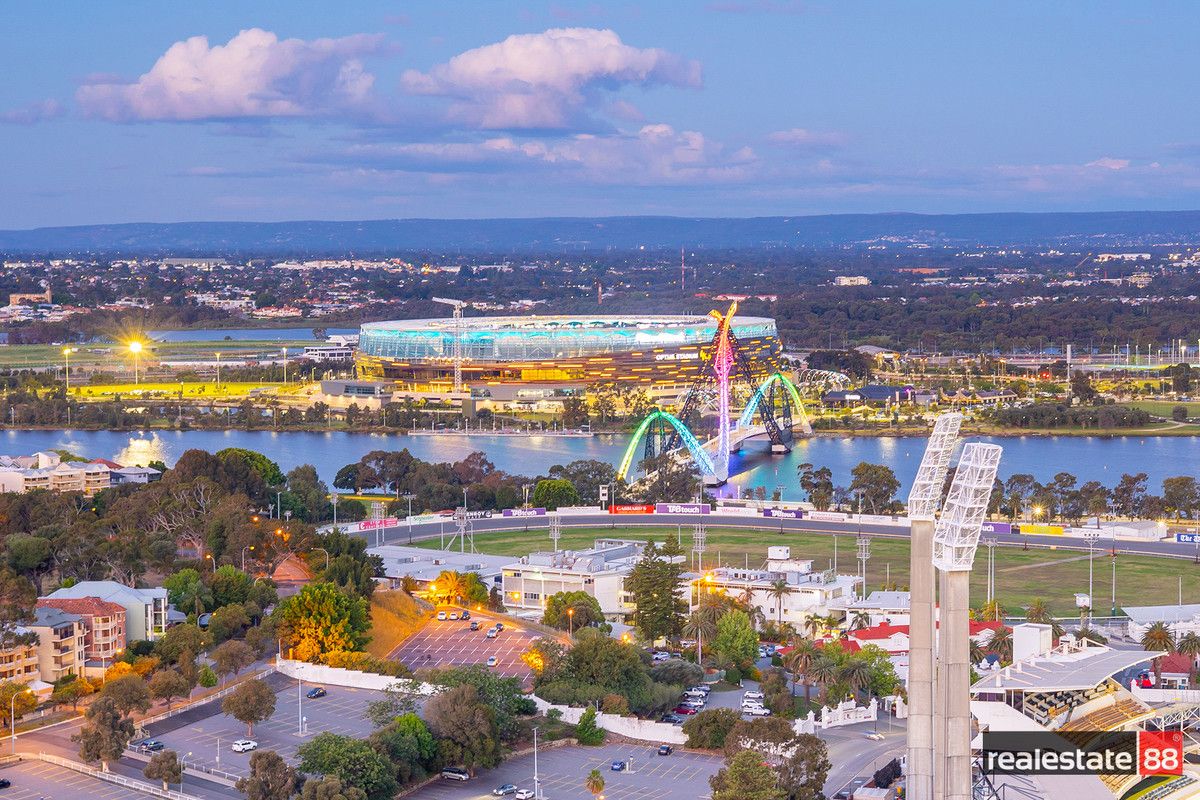 2 bedrooms Apartment / Unit / Flat in 1803/63 Adelaide Terrace EAST PERTH WA, 6004