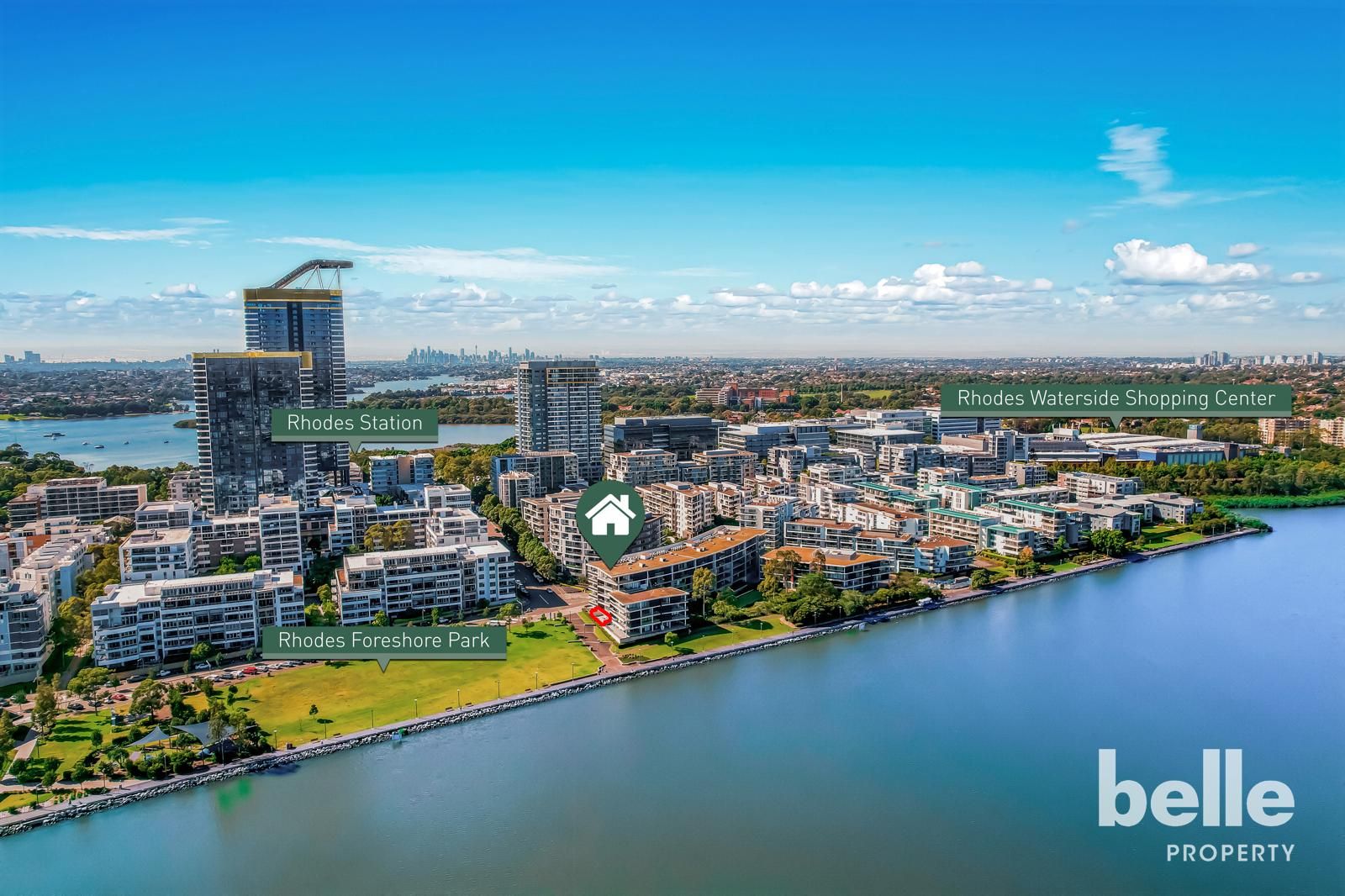 2 bedrooms Apartment / Unit / Flat in 106/20 Shoreline Drive RHODES NSW, 2138