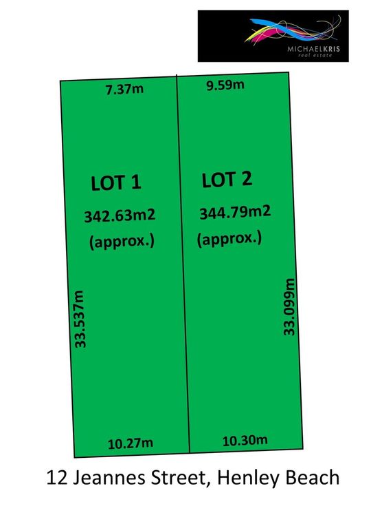 Vacant land in Lot Lots 1 & 2/12 Jeannes Street, HENLEY BEACH SA, 5022