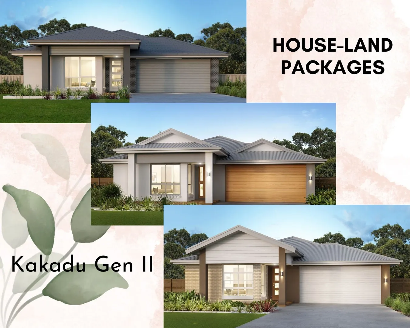 HOUSE-LAND PACKAGES choose from our variety of designs and popular locations
