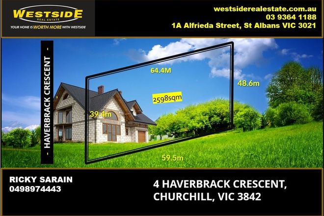 Picture of 4 Haverbrack Crescent, CHURCHILL VIC 3842