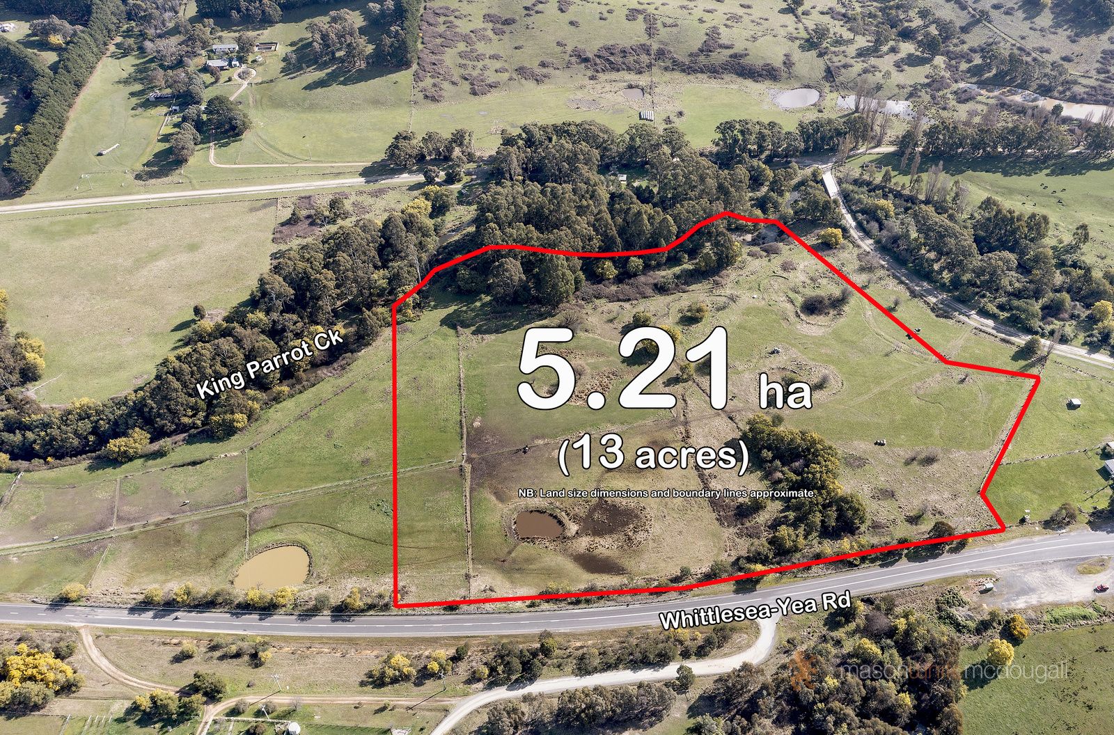 Vacant land in 3323 Whittlesea-Yea Road, FLOWERDALE VIC, 3717