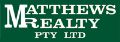 Matthews Realty's logo