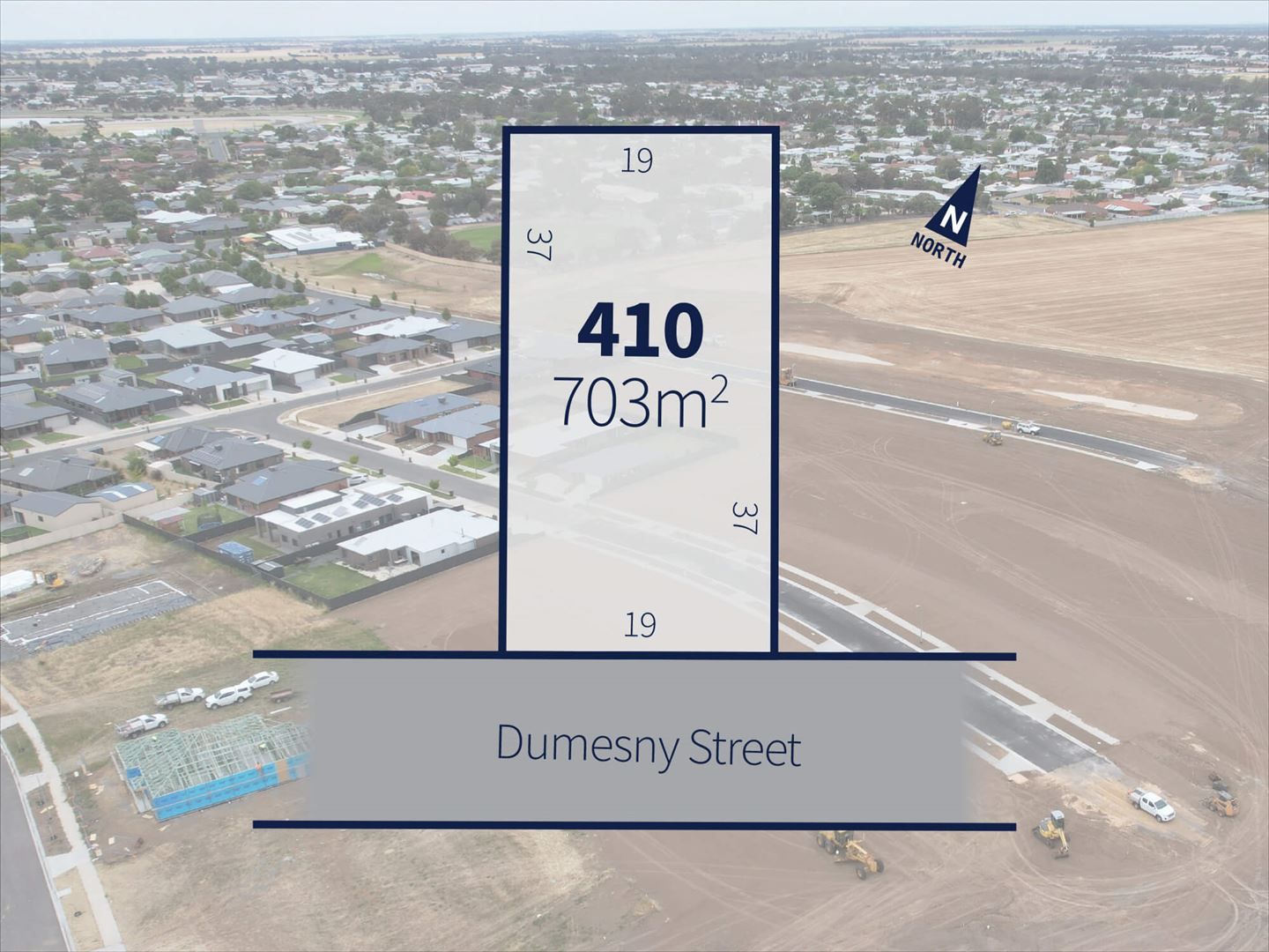 Lot 410 Dumesny Street, Horsham VIC 3400, Image 0