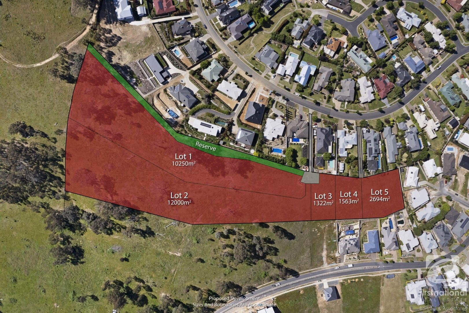 Vacant land in 1, 2, 3, 4 Avondale Drive, WODONGA VIC, 3690