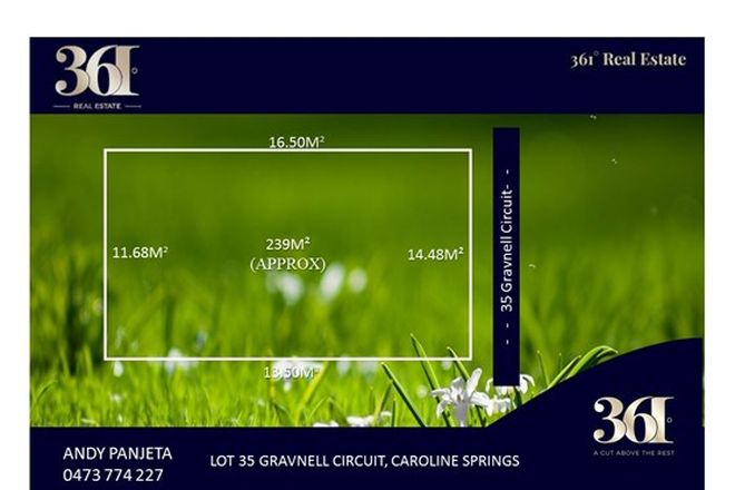 Picture of LOT 35 Gravnell Circuit, CAROLINE SPRINGS VIC 3023