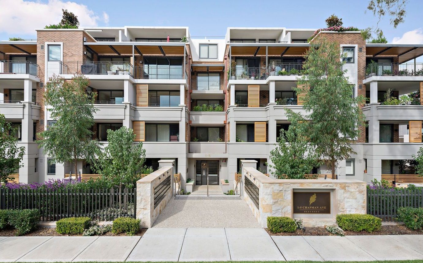 2 bedrooms Apartment / Unit / Flat in 111/1-5 Chapman Ave BEECROFT NSW, 2119