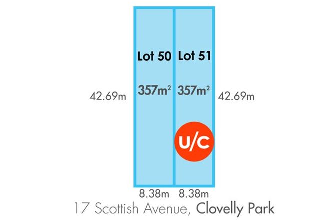 Picture of Lot 50/17 Scottish Avenue, CLOVELLY PARK SA 5042