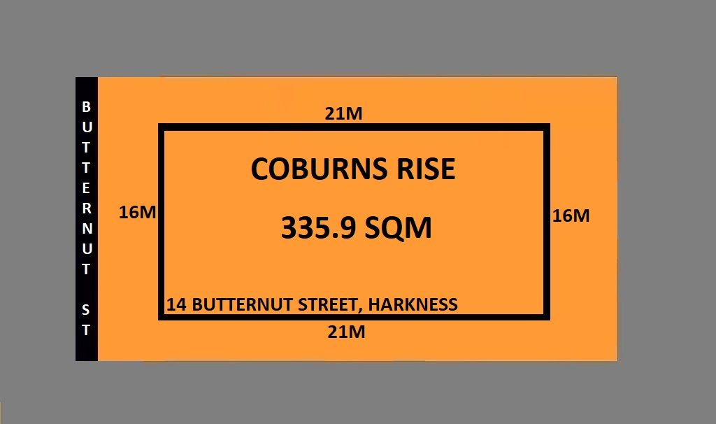 Vacant land in 14 Butternut Street, HARKNESS VIC, 3337
